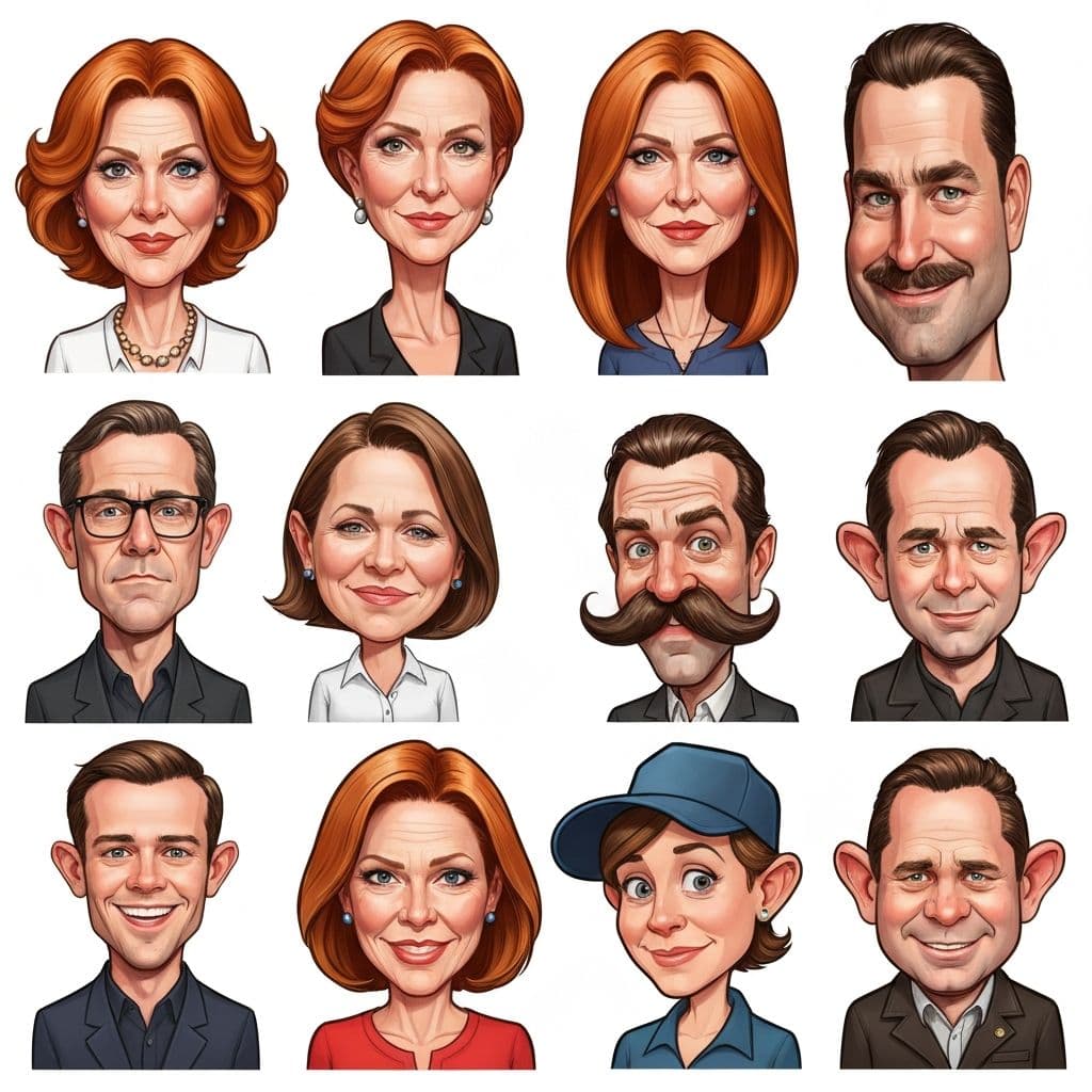 Caricature Maker AI caricature generator - create caricature art from text